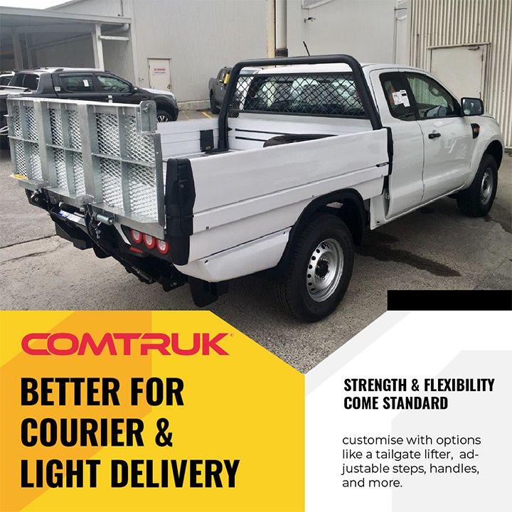 Comtruk light duty courier delivery pickup beds OKC